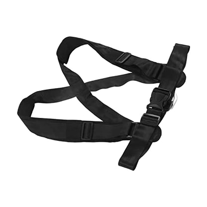 Sled Pulling Strap with Padded Shoulder Harness, Weight Bearing Resistance Training Equipment for Tire Sled Drag, Strength and Speed Workout for Football Runners Basketball