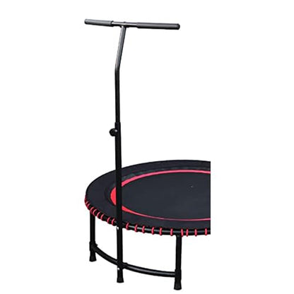 Leaps & ReBounds: Adjustable Stabilizer Bar - Fits All L&R Fitness Trampolines - Grippable & Cushy Foam Handles - Easy Assembly, Slips Over Existing Legs - Trampoline Sold Separately - size: 48