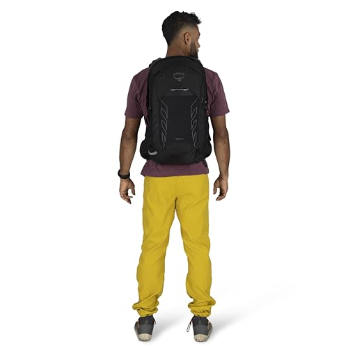 Osprey Talon 22L Men's Lightweight Hiking Backpack - Small Daypack for Travel & Camping, Black/Coal Grey - color: Black/Coal Grey, size: 22L - Standard Fit