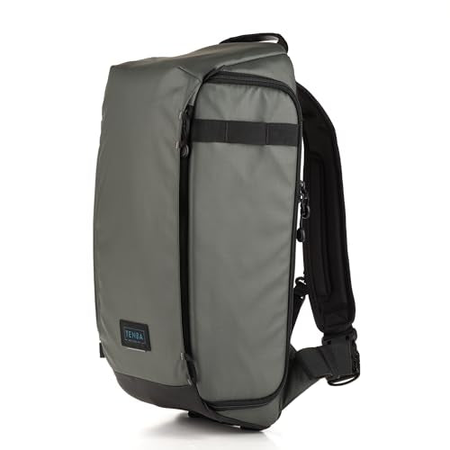 Tenba Solstice v2 16L Sling Bag for DSLR and Mirrorless cameras and lenses, including supertelephoto zooms – Gray (636-433) - color: Grey, size: v2 16L