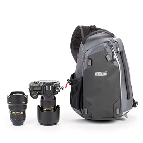 Think Tank MindShift PhotoCross 10 Sling Bag for Camera and Photo Accessories, 7.5 Liters (Carbon Grey)
