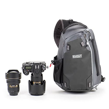 Think Tank MindShift PhotoCross 10 Sling Bag for Camera and Photo Accessories, 7.5 Liters (Carbon Grey)