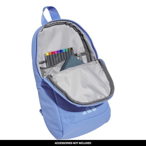 adidas Essentials 3 Crossbody – Sling Bag with Phone Pocket - color: Blue Fusion/Glow Blue