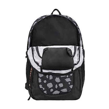 PUMA Unisex Adult Evercat Contender Backpack, Black/Rose Gold - color: Rose Gold Cheetah, style: Contender Backpack With Laptop Sleeve, Item Organizer & Media Pocket
