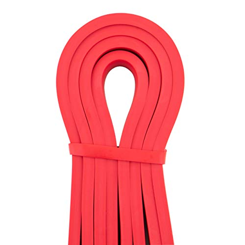 Rise Bands Heavy-Duty Exercise Resistance Band for Physical Therapy, Fitness, Muscle Development, Rehab, Mobility, Stretching, and More - color: Red Level 1 (15-35lbs)
