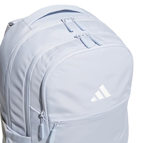 adidas PHNM Backpack for Laptop, School and Travel, 28L - color: Crystal Sky Blue/Off White