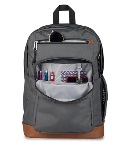 JanSport Cool Backpack with 15-inch Laptop Sleeve, Large Computer Bag Rucksack with 2 Compartments, Ergonomic Straps, Smokey Grit - color: Smokey Grit