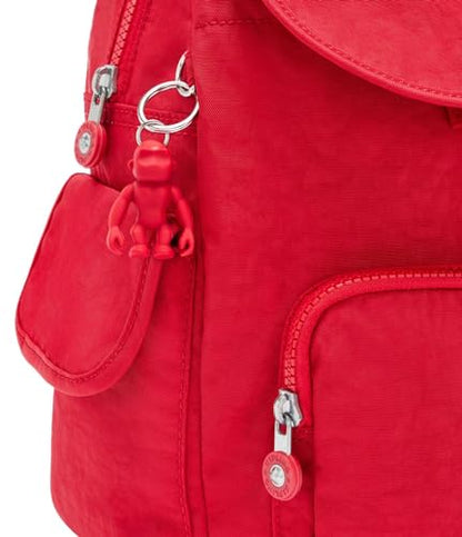 Kipling Women's City Pack S Backpacks, Red Rouge, 27x33.5x19 Centimeters (B x H x T) - color: Red Rouge, size: 27x33.5x19 centimeters (B x H x T)