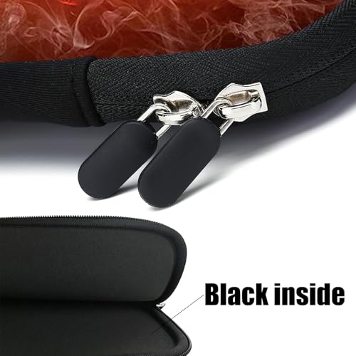 AMARY 17" Laptop Shoulder Bag Carrying Case Adjustable shoulder straps, comfortable handle, front pocket for storing mouse (Baseball) - color: Baseball