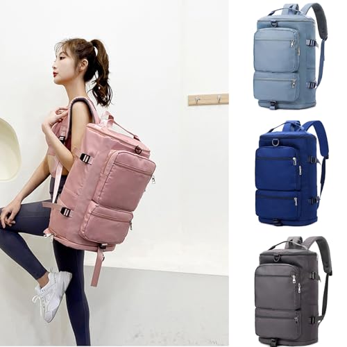 Gym Sport Bag Backpack Duffle Bag Bag Travel Shoulder Bag Casual Daypack for Men and Women