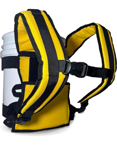 Strap Pack Backpack for Carrying Outdoor Wet Dry Vacuums or Water Coolers (Gold) - color: Gold
