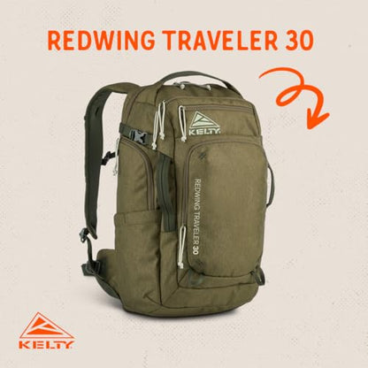 Kelty | Redwing Traveler Backpacks, Travel Pack for Adventure Travel - color: Burnt Olive, size: 30L