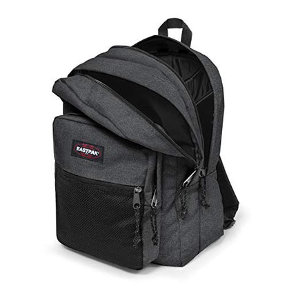 Eastpak Pinnacle Backpack - Bag For School,Travel, Work, or Bookbag - Black Denim - color: Black Denim