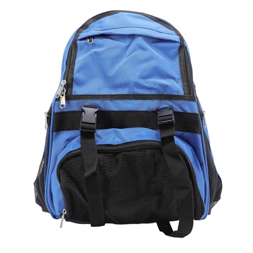 Zunate Large Capacity Sports Backpack, Oxford Cloth Bag with Laptop Compartment and Ventilated Mesh Pockets for Football Basketball Gear in Red, 40 X 30 X 25cm - color: Blue