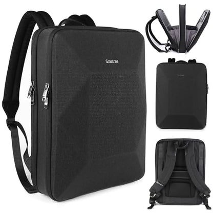 Smatree 17-18inch Hard Travel Men Gaming Laptop Bag for Alienware 18 Area-51/x17 R2, ASUS Vivobook 17/TUF Gaming A17/F17, MSI Stealth 18 AI/Titan 18/CreatorPro X18, Lenovo V17/HP Laptop 17 Backpack - color: Black-for 17.3 Inch