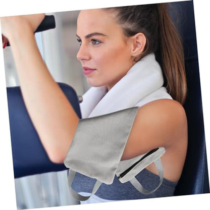 Canvas Sandbag for Weight Training Adjustable Fitness Workout Bag with Handles for Yoga and Exercise Suitable for Arm and Leg Training Heavy Duty 10kg Capacity