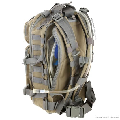 MAXPEDITION Falcon-II Backpack, 23L Tactical Backpack, Survival Pack, Bug Out Bag, MOLLE Go Bag for EDC, 0513 - color: Khaki/Foliage Green