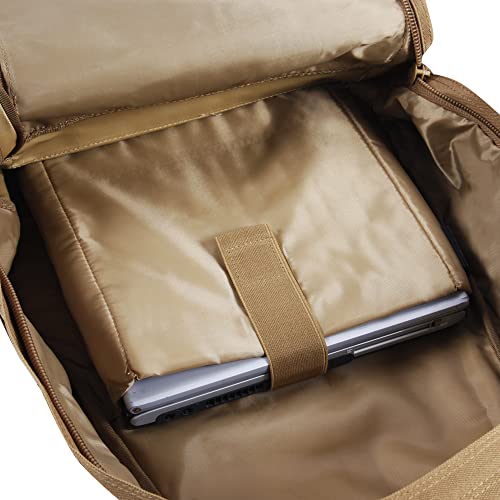 Highland Tactical Stealth Heavy Duty Tactical Backpack Backpack - color: Dark Desert
