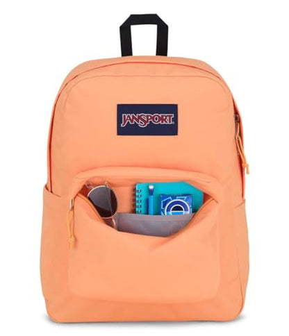 JanSport Superbreak Backpack - Durable, Lightweight Premium Backpack, Apricot Crush - color: Apricot Crush