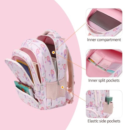 abshoo Lightweight Kids Backpack For School Girls Elementary Kindergarten Bookbag School Bags (Mermaid) - color: Mermaid