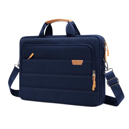 MOSISO Laptop Bag for Men, Computer Bags - color: Navy Blue