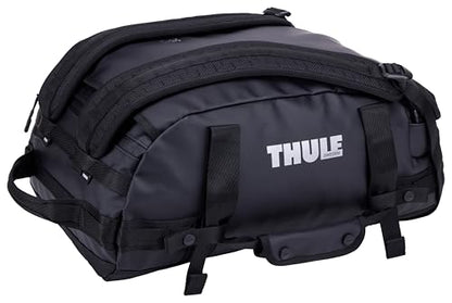 Thule Chasm Duffel bag, Weather-resistant materials, Easy packing, Converts to backpack, Internal pockets, Travel-ready - color: BLACK, size: 30L