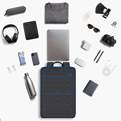 ZINZ Slim & Expandable Laptop Backpack 15 15.6 16 Inch Case, Water Resistant Travel Backpack Compatible with MacBook Pro/Neo 16" 15", Dell XPS 15 16 and Most 15" 15.6" 16" Notebooks，B01BL01 - color: B01bl01, size: 15"-16"