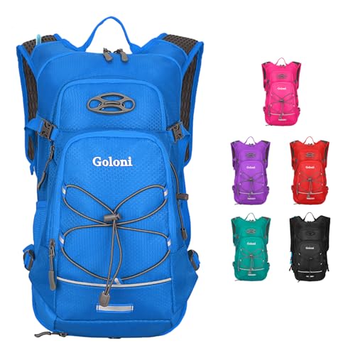 Hydration Backpack,Lightweight Hiking Backpack with 2L Water Bladder,Water Backpack for Biking, Running, Festival
