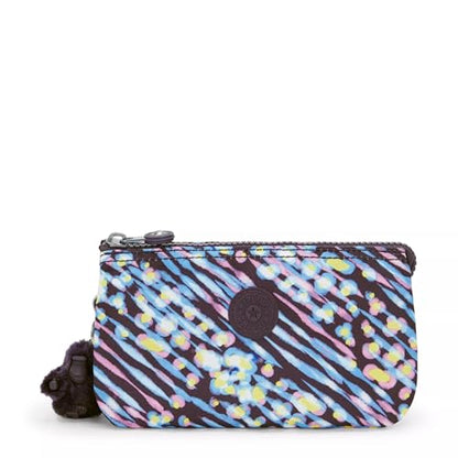 Kipling Women's Creativity Large Pouch, Versatile Cosmetics Kit, Lightweight Travel Organizer - color: Undersea Lights, size: 7.25''L x 4.25''H x 1.5''D