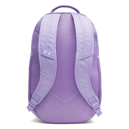 Under Armour Unisex Hustle 6.0 Backpack, (538) Transparent/Transparent/Metallic Silver, One Size Fits Most - color: (538) Transparent / Transparent / Metallic Silver, size: One Size