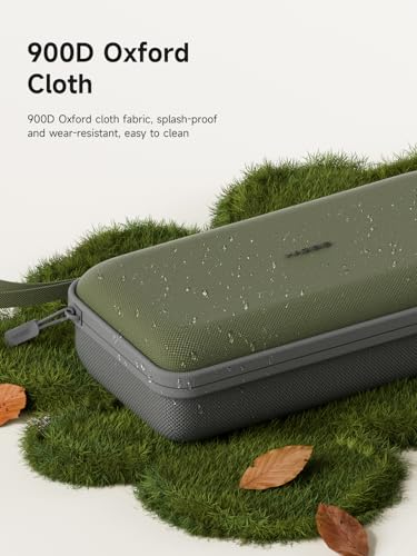 Hagibis Electronics Organizer Travel Case Cable Organizer Bag Pouch Portable Waterproof Carry Case for Cable, Charger,Power Bank, SD Card, Mouse, USB Flash Disk (DPB02 Green)