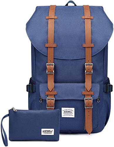 KAUKKO Unisex Ep5 Backpack, (Nblue 2pcs), 45 x 27 x 17cm (HxBxT), Minimal - color: (Nblue 2pcs), size: Large