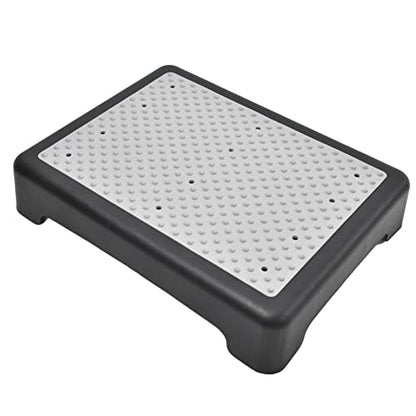 Half Step, Mobility Half Step Riser Stool Sturdy Portable, Nonslip Indoor & Outdoor for Stairs, Bed, Bathtub or Car, Upto 400 Pounds, 3.5 Inch High