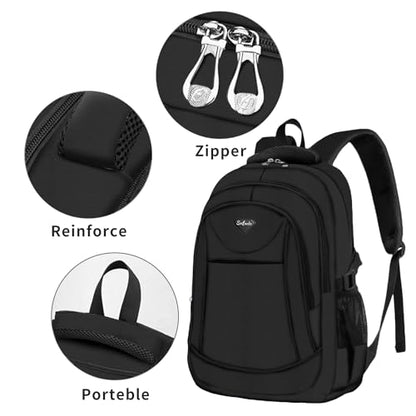 Casual Lightweight Backpacks for Boys & Girls, School Bookbags, 15 "Laptop Backpack, Travel Bag - color: 211hei