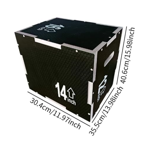 3 in 1 Plyo Box Plyo Jump Jumping Agility Portable Workout Up Box