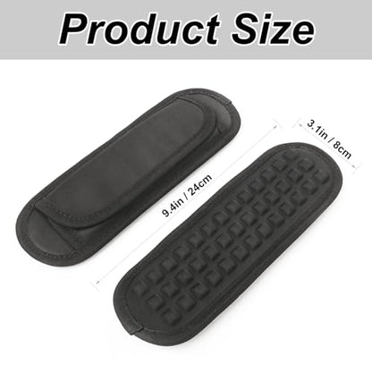 momerch Detachable Shoulder Strap Pad Soft Air Cushion for Laptop Backpack Sport Bag Messenger Guitar Case - color: Brown 1pcs
