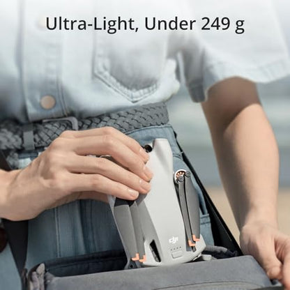 DJI Mini 3 Drone with DJI RC-N1 Remote Foldable Lightweight 4K Camera Quadcopter Bundle (CP.MA.00000587.01) + 64GB Card + BackPack + Landing Pad + Card Reader + Cleaning Kit + More - style: Mini 3 with RC-N1 Remote