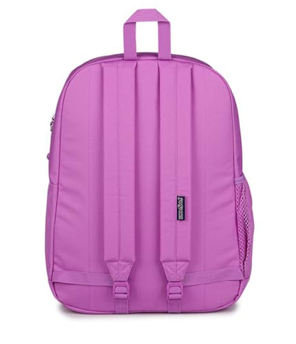 JanSport Cross Town Plus Backpack - Large Main Compartment, Side Water Bottle Pocket, 15-Inch Padded Laptop Sleeve - Digital Fuchsia - color: Digital Fuchsia