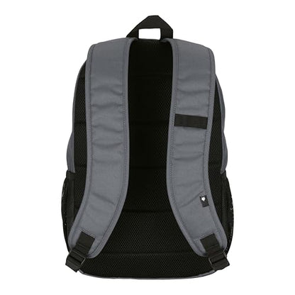 Fox Racing Clean Up Backpack, Slim Everyday School & Street Bag with Laptop Sleeve, Water Bottle Pocket & Adjustable Straps, Graphite Grey - color: Graphite Grey