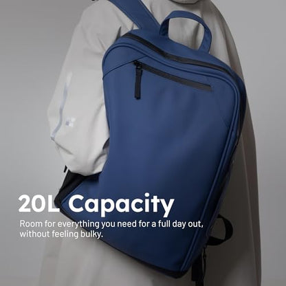 Weatherman Venture Dry Pack - Waterproof Hiking Bag & Travel Backpack - Dry Backpack with Umbrella Compartment, Laptop Sleeve and Smart Storage - Durable Water-Resistant Outdoor Gear - (Steel Blue) - color: Steel Blue