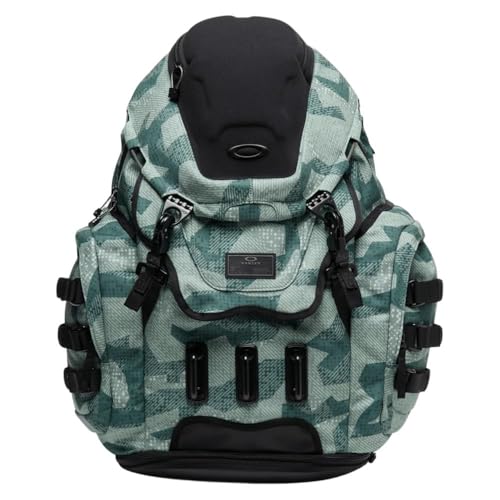 Oakley Kitchen Sink Backpack, Abstract Camo Green, One Size - color: Abstract Camo Green