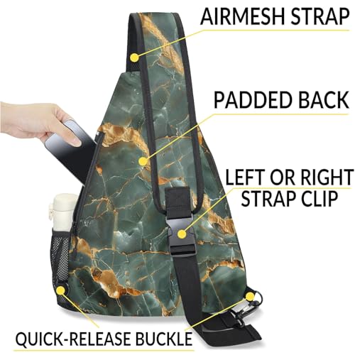 Pickleball Bag for Women Men Adjustable Crossbody Sling Backpack Hold Pickleball Paddle Water Bottle - color: Multicolor 14