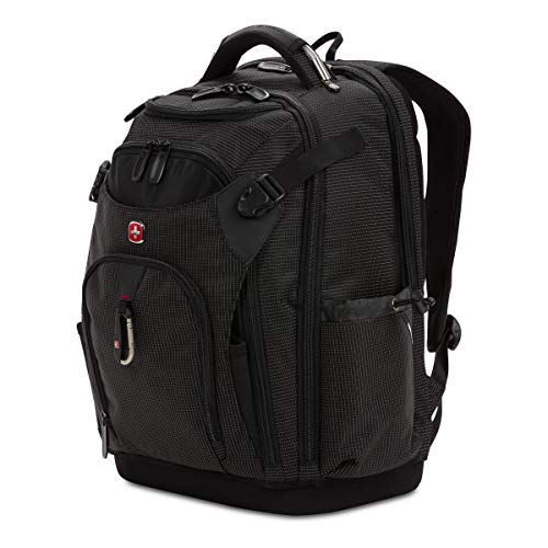 SwissGear Tool Bag Backpack, Fits Up to 17-Inch Laptop, Work Pack PRO, Black - color: Black, size: Large