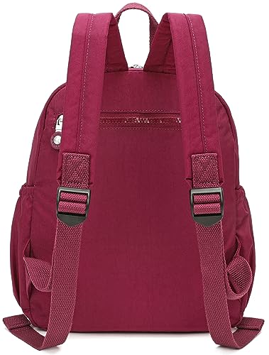 Mini Hiking Waterproof Backpack Purse for Women and Men,Travel Backpack 5L - color: Purple
