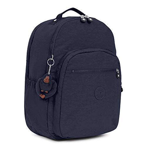 Kipling Seoul Go Extra Large Laptop Backpack True Blue Tonal - color: True Blue Tonal, size: Medium