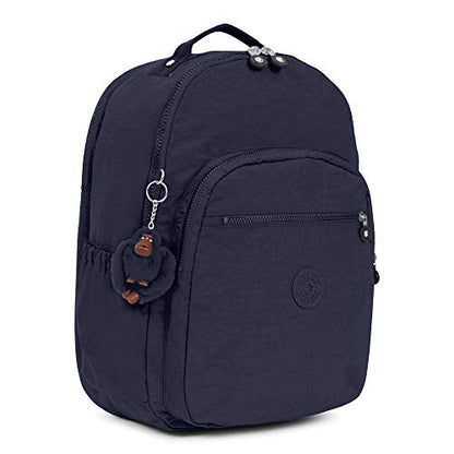 Kipling Seoul Go Extra Large Laptop Backpack True Blue Tonal - color: True Blue Tonal, size: Medium