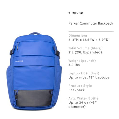 Timbuk2 Parker Commuter Laptop Backpack - color: Satin Sky