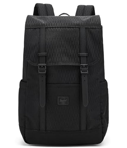 Herschel Supply Co. Unisex Retreat™ Backpack Black Diamond/Black One Size - color: Black Diamond/Black, size: Standard - 23L