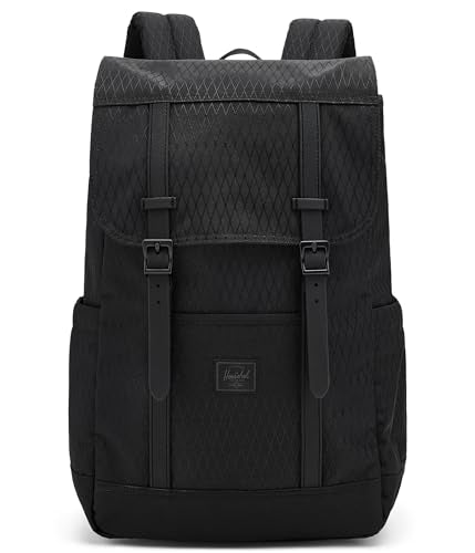 Herschel Supply Co. Unisex Retreat™ Backpack Black Diamond/Black One Size - color: Black Diamond/Black, size: Standard - 23L