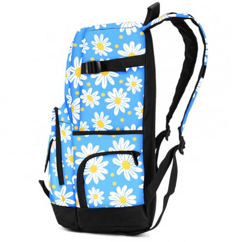 rickyh style School Backpack Travel Bag for Men & Women Lightweight College Back Pack with Laptop Compartmen - color: 04jidanhua